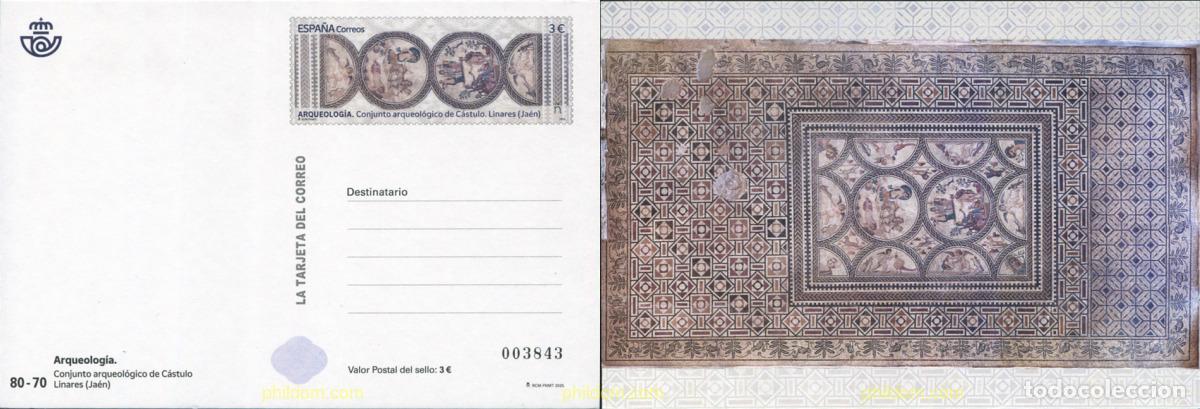 Sellos: 755615 MNH ESPA&Ntilde;A 2025 ARQUEOLOG&iacute;A. CONJUNTO ARQUEOL&oacute;GICO DE C&aacute;STULO. LINARES (JA&eacute;N)