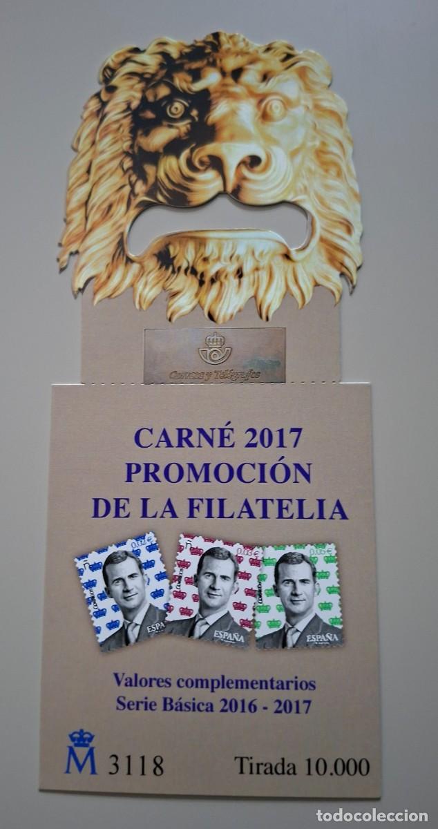 Sellos: CARNET PROMOCION DE LA FILATELIA - ECC, A&Ntilde;O 2017, TORREMOLINOS - TIRADA 10.000 EJEMPLARES .A3882