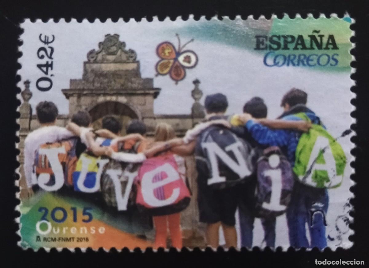 Sellos: ESPA&Ntilde;A 2015 Juvenia Orense 2015. USADO.