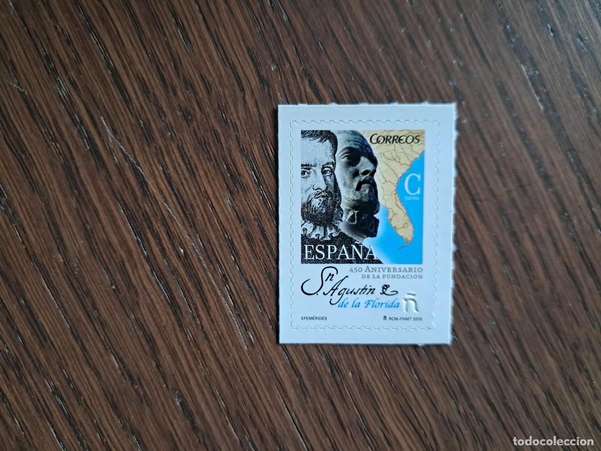 Sellos: ESPA&Ntilde;A EDIFIL 4992 SELLO NUEVO 2015 SAN AGUST&Iacute;N DE LA FLORIDA