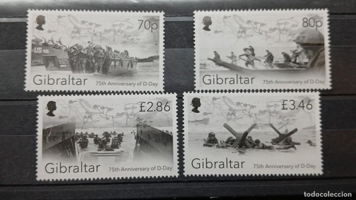 Sellos: Serie completa Gibraltar 2019.