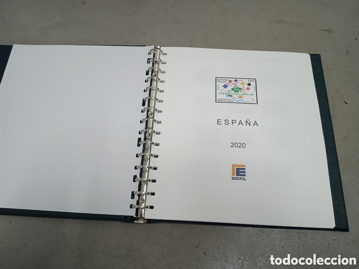 Selos: A&Ntilde;O COMPLETO 2020 - SELLOS ESPA&Ntilde;A EN 24 HOJAS EDIFIL Y FILOESTUCHES INCLUSO PRUEBAS OFICIALES MNH **