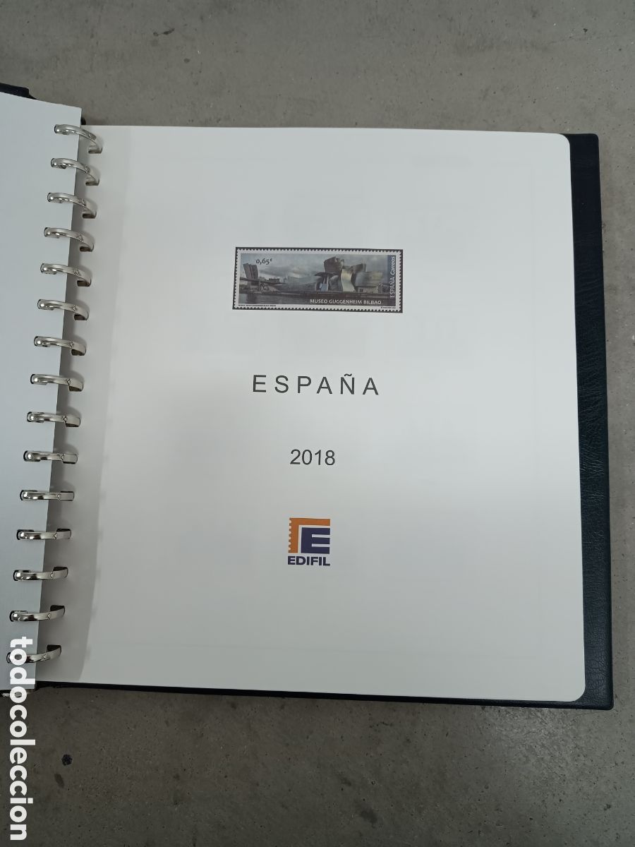 Selos: A&Ntilde;O COMPLETO 2018 - SELLOS ESPA&Ntilde;A EN 23 HOJAS EDIFIL Y FILOESTUCHES INCLUSO PRUEBAS OFICIALES MNH **