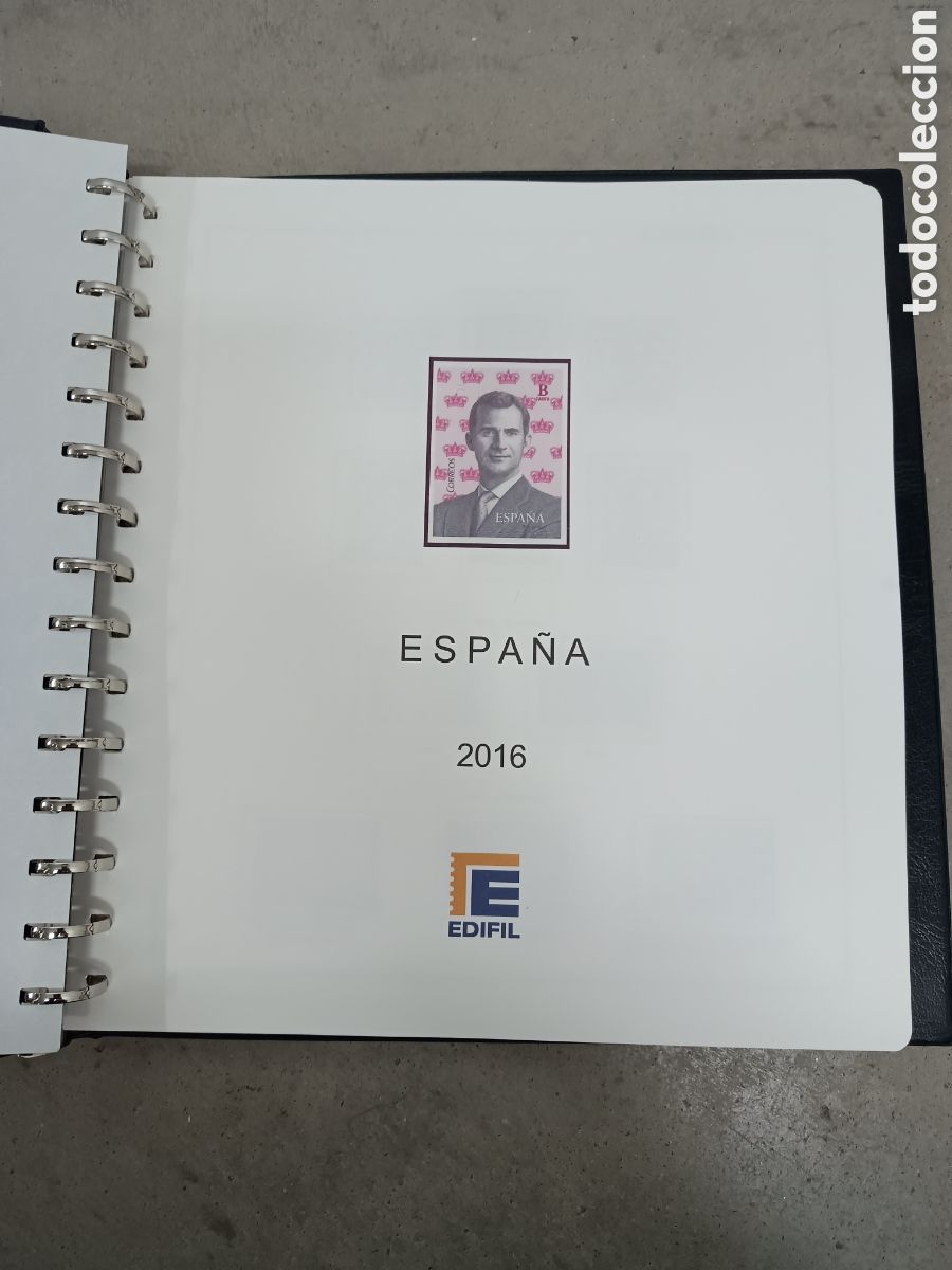 Francobolli: A&Ntilde;O COMPLETO 2016 - SELLOS ESPA&Ntilde;A EN 22 HOJAS EDIFIL Y FILOESTUCHES INCLUSO PRUEBAS OFICIALES MNH **