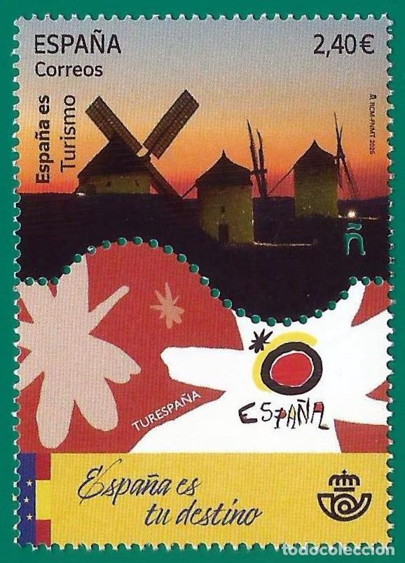 Sellos: Espa&ntilde;a. 2025. Espa&ntilde;a ES. Turismo. Espa&ntilde;a es tu Destino