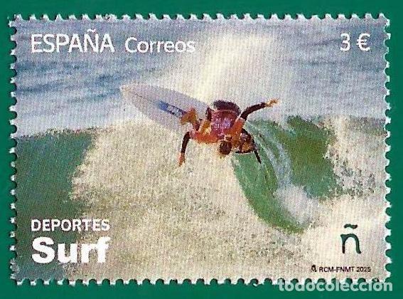 Sellos: Espa&ntilde;a. 2025. Deportes. Surf