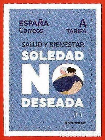 Sellos: Espa&ntilde;a. 2026. Salud y Bienestar. Soledad No Deseada