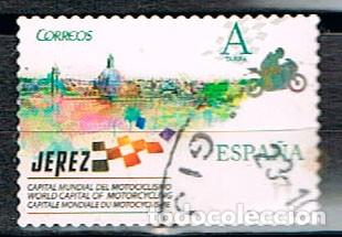 Sellos: EDIFIL N&ordm; 5046, JEREZ CAPITAL MUNDIAL DELMOTOCICLISMO USADO