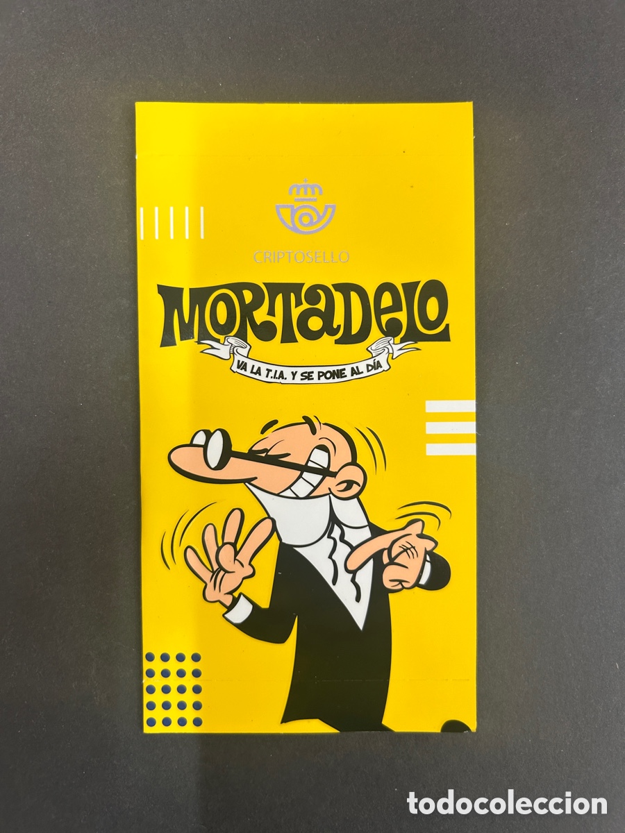 Sellos: Criptosello Mortadelo sin abrir ni descargar el NFT