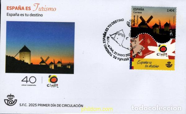 Briefmarken: 767730 MNH ESPA&Ntilde;A 2025 TURISMO.ESPA&ntilde;A ES TU DESTINO