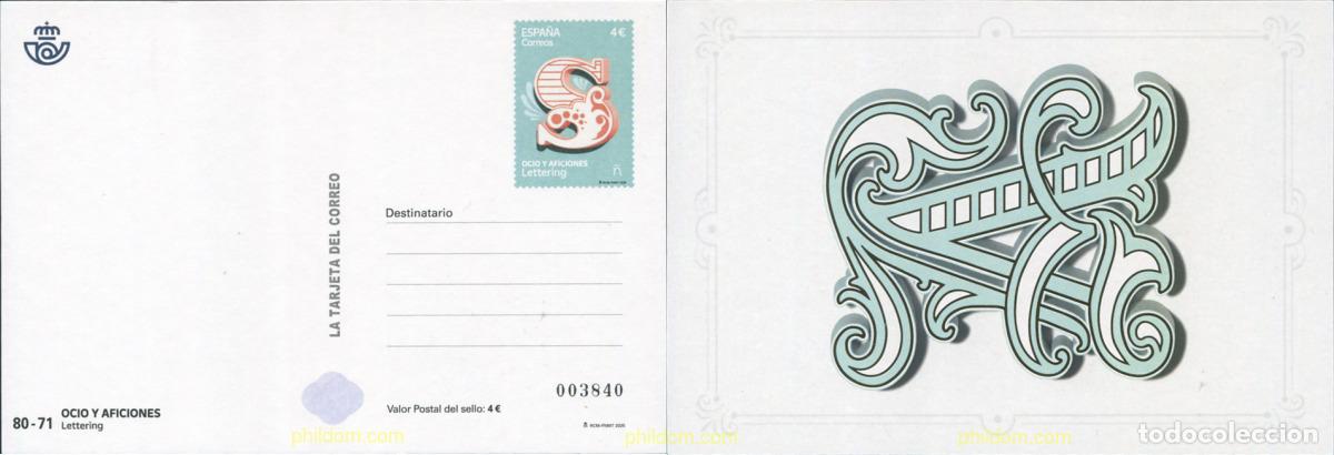 Sellos: 758061 MNH ESPA&Ntilde;A 2025 OCIO Y AFICIONES. LETTERING.