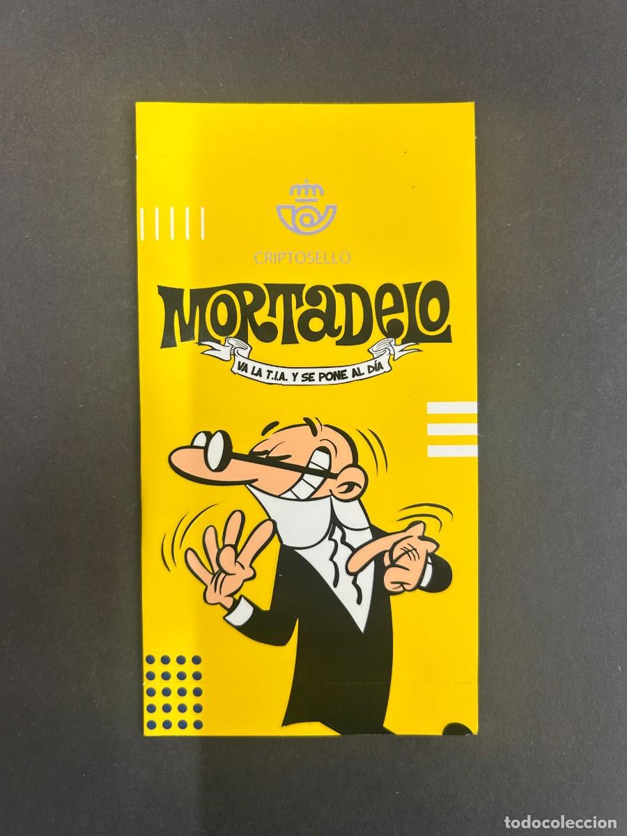 Sellos: Criptosello Mortadelo sin abrir ni dscargar el NFT