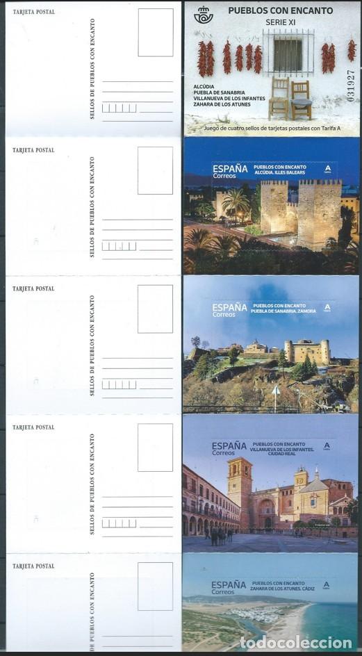 Sellos: ESPA&Ntilde;A 2026 CARNET PUEBLOS CON ENCANTO MNH ED C5913-16 YT C5674-77