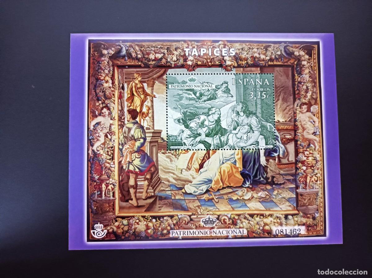 Sellos: Sello nuevo. Tapices. Muerte de Dido. 18 de Septiembre de 2014. Edifil SH 4907.