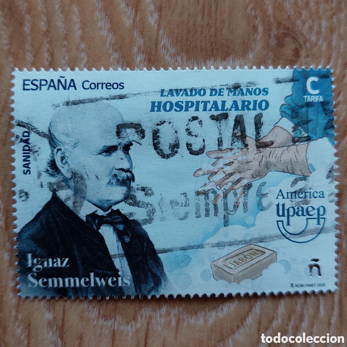 Sellos: 2025 Espa&ntilde;a Usado Sanidad UPAEP Ignaz Semmelweis