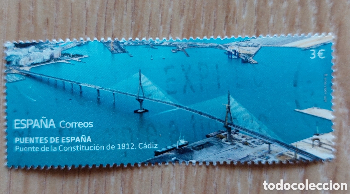 Sellos: 2025 Espa&ntilde;a Usado Puentes de Espa&ntilde;a C&aacute;diz