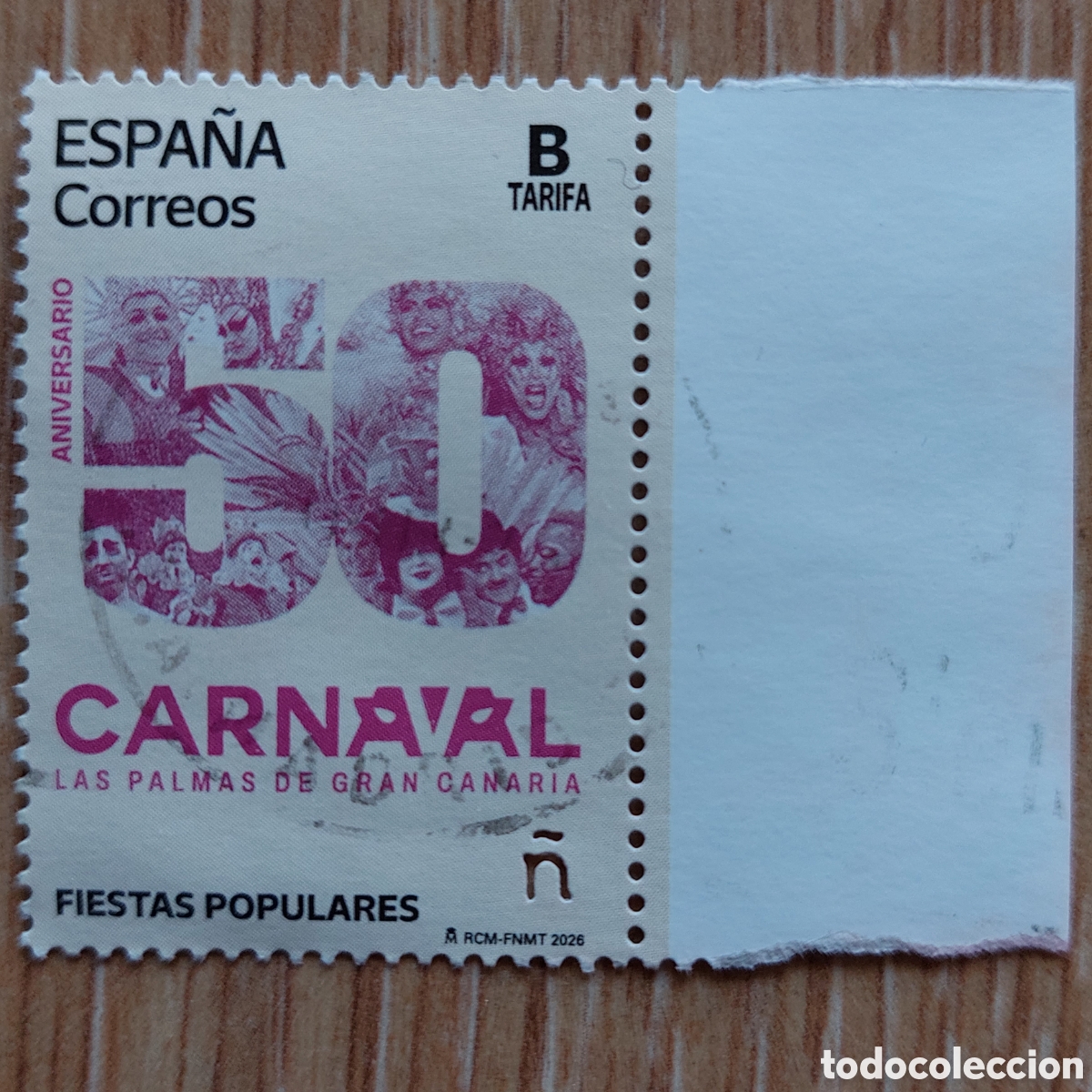 Sellos: 2026 Espa&ntilde;a Usado Carnaval Las Palmas Gran Canaria