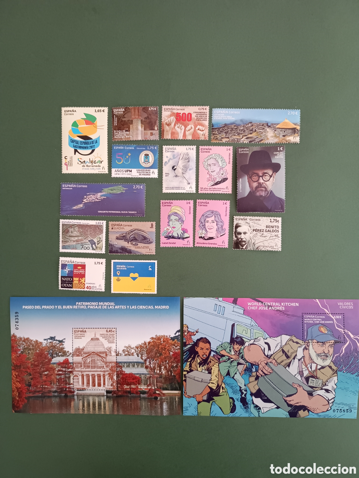 Sellos: SELLOS DE ESPA&Ntilde;A DE 2022 - ABRIL Y MAYO - NUEVOS MNH **