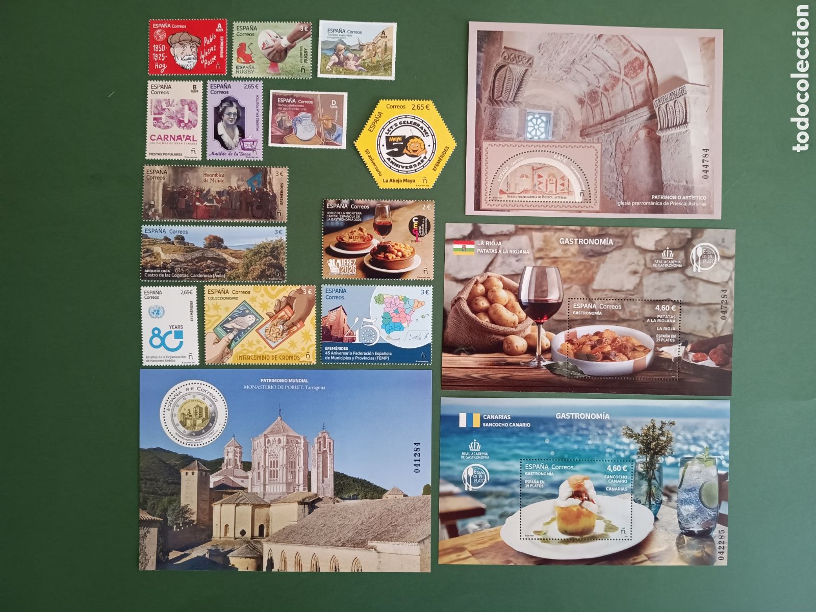 Sellos: SELLOS DE ESPA&Ntilde;A 2026 - ENERO, FEBRERO Y MARZO - NUEVOS MNH **