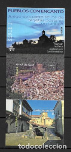 Sellos: ESPA&Ntilde;A 2016. PUEBLOS CON ENCANTO. SERIE I. EDIFIL 5041 - 5044