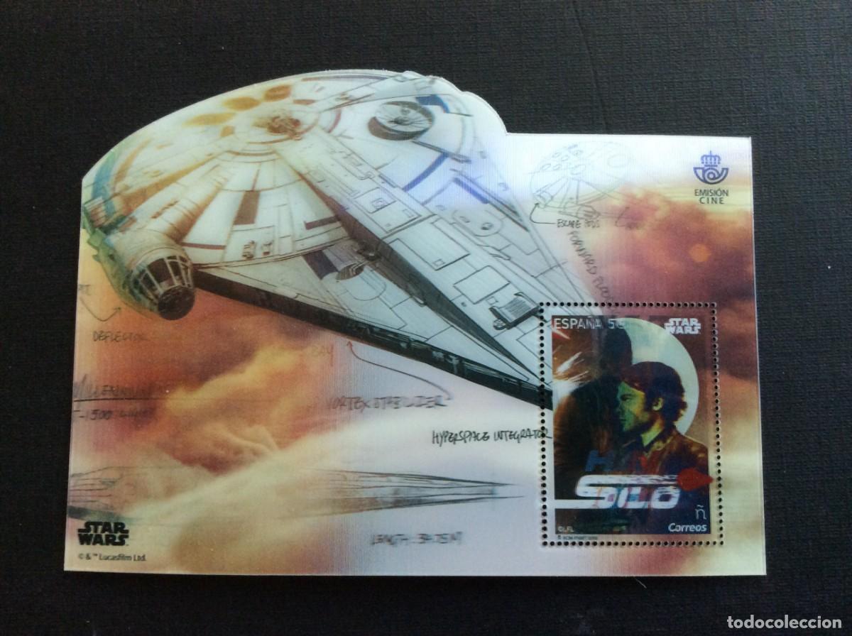 Sellos: ESPA&Ntilde;A N&ordm; EDIFIL 5224*** A&Ntilde;O 2018. CINE. STAR WARS. HAN SOLO