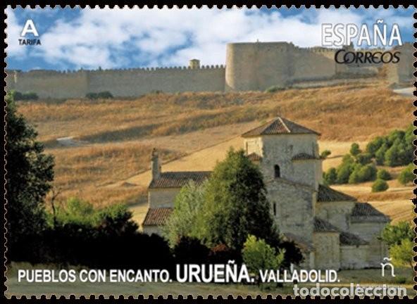 Sellos: Espa&ntilde;a 2017 Edifil 5129 Sello ** Paisajes Pueblos con encanto Ure&ntilde;a (Valladolid) Paisaje circundante