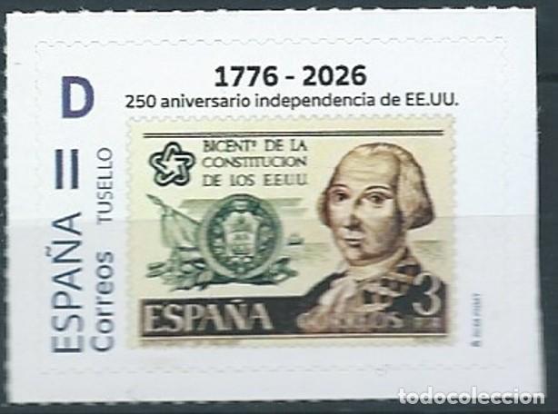 Sellos: ESPA&Ntilde;A 2026 TU SELLO 1776-2026 250&ordm; ANIV INDEPENDENCIA DE E.E.U.U. MNH