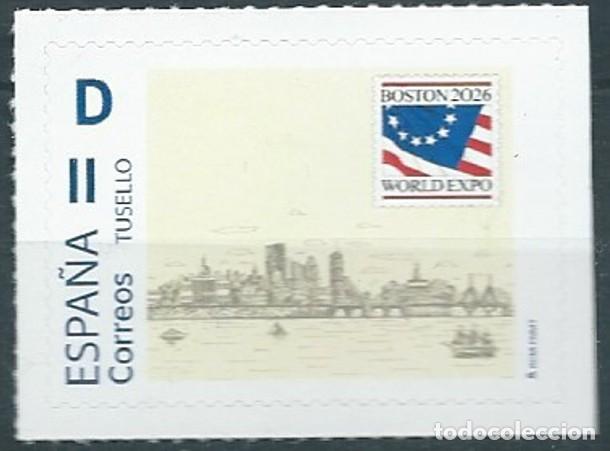Sellos: ESPA&Ntilde;A 2026 TU SELLO BOSTON WORLD EXPO MNH