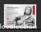 Sellos: ESPA&Ntilde;A 2014. PACO DE LUCIA. EDIFIL . NUEVO
