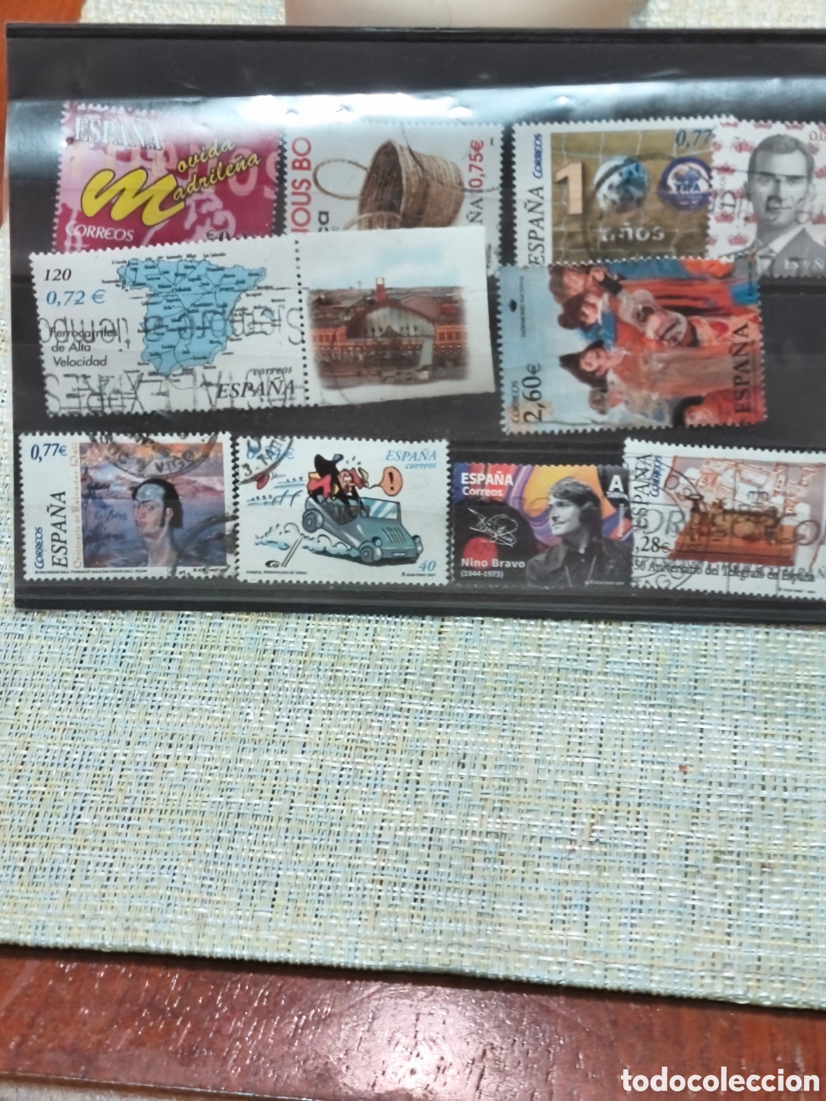 Timbres: Lote de sellos novedades en euros de Espa&ntilde;a ver im&aacute;genes ocasi&oacute;n usados
