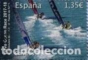 Sellos: ESPA&Ntilde;A 2018 SALIDA EN EL PUERTO DE ALICANTE DE LA VOLVO OCEAN RACE 2017-18 USADO 5243 YT 4978