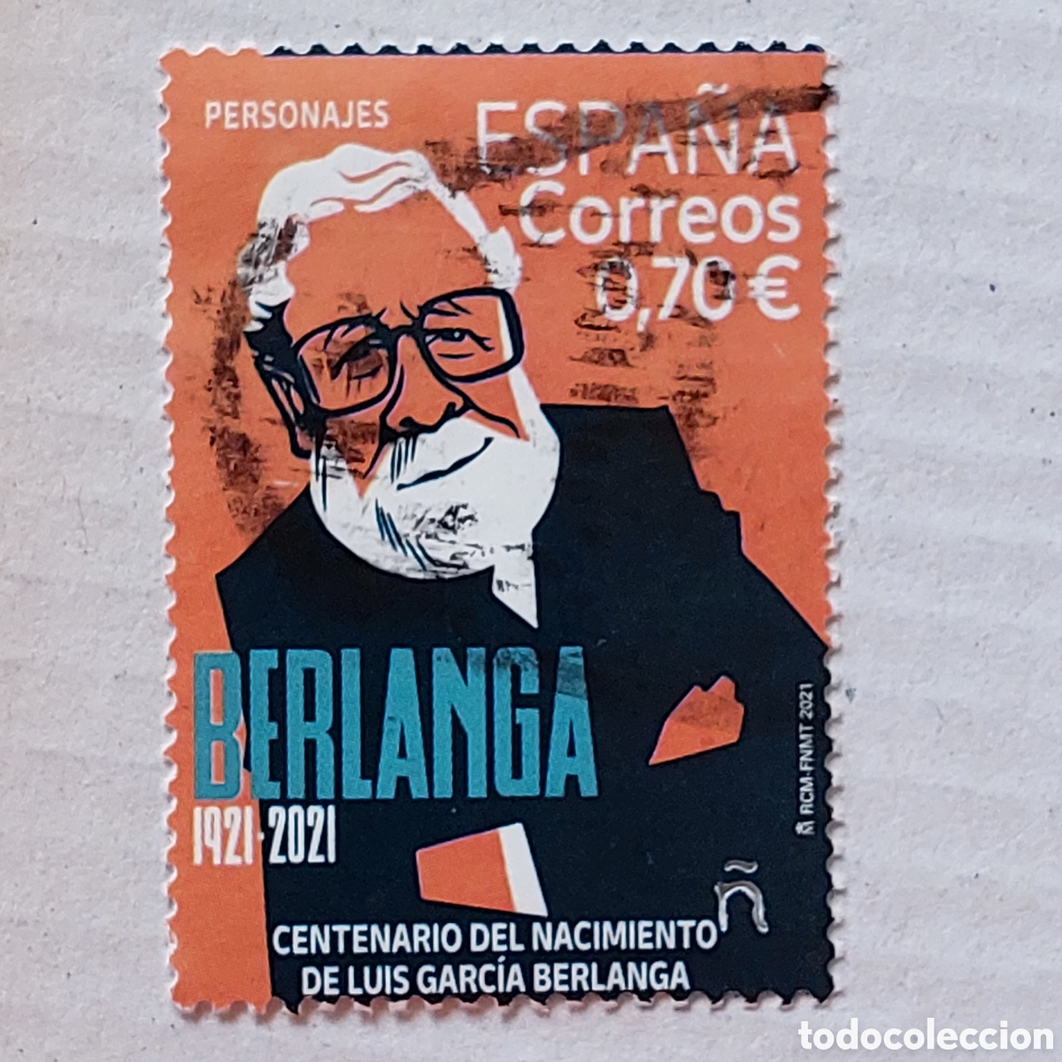 Sellos: 2021 Espa&ntilde;a Usado Personajes Luis Garc&iacute;a Berlanga