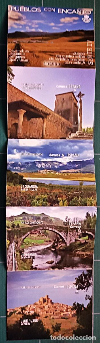 Sellos: Nuevo. Pueblos con encanto. Covarrubias-Laguardia-Lierganes. 11 marzo 2019. Edifil 5294/97