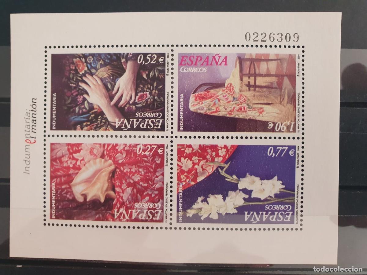 Sellos: HOJAS BLOQUE EDIFIL 4076 ** ESPA&Ntilde;A 2004