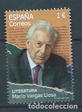 Francobolli: ESPA&Ntilde;A 2026 LITERATURA: MARIO VARGAS LLOSA MNH ED 5820 YT 5680