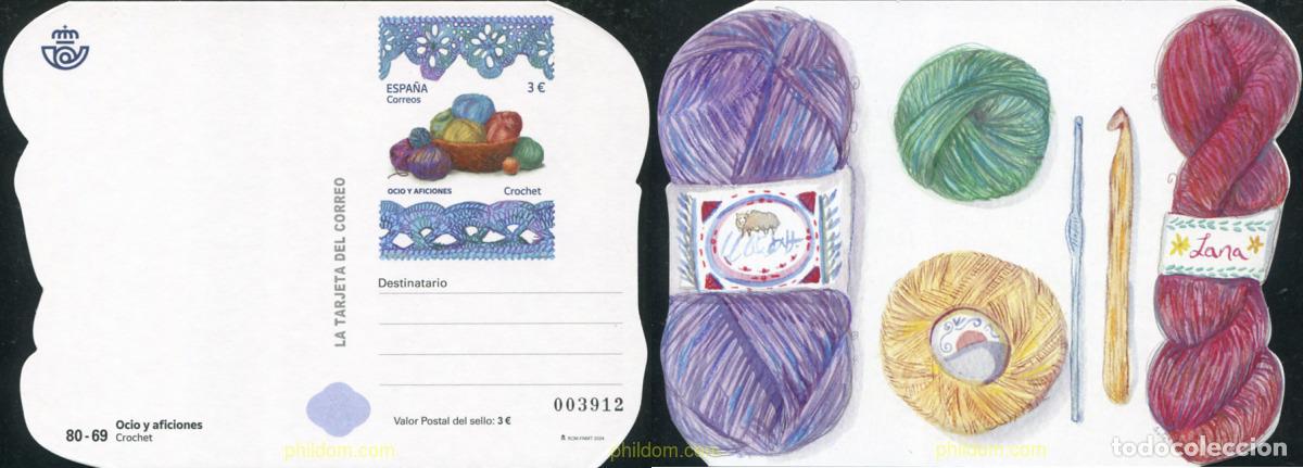 Sellos: 745475 MNH ESPA&Ntilde;A 2024 OCIO Y AFICIONES. CROCHET.