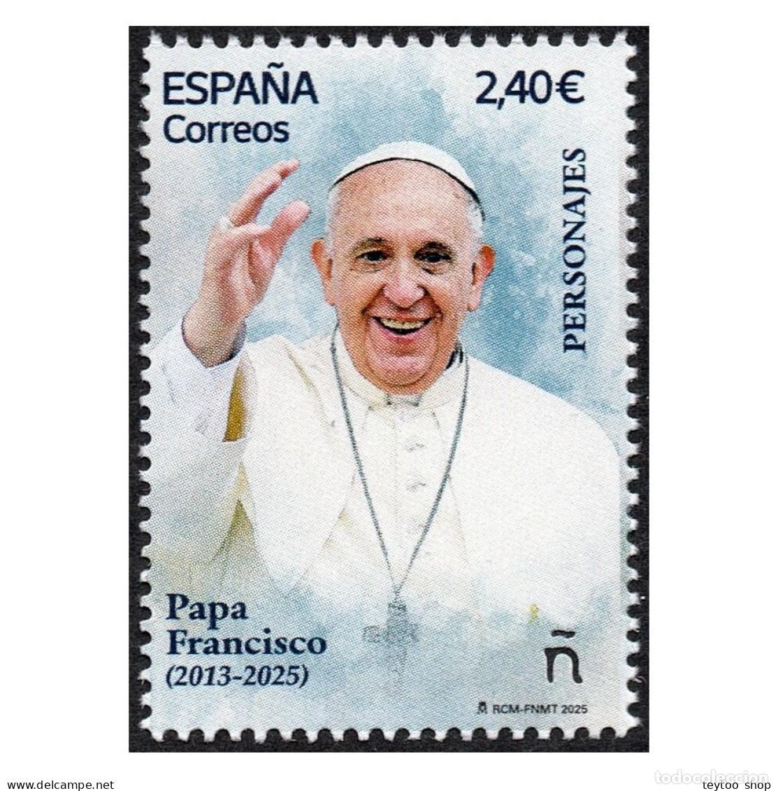 Sellos: SELLO** ESPA&Ntilde;A 2025, PAPA FRANCISCO