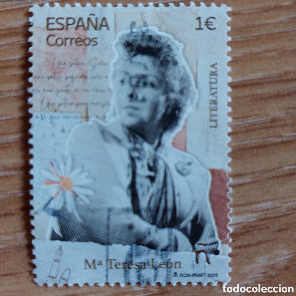 Sellos: 2025 Espa&ntilde;a Usado Literatura Maria Teresa Le&oacute;n