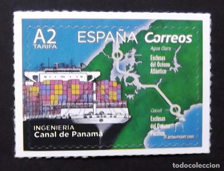 Sellos: 5284, SERIE NUEVA SIN CH. CANAL DE PANAM&Aacute;.