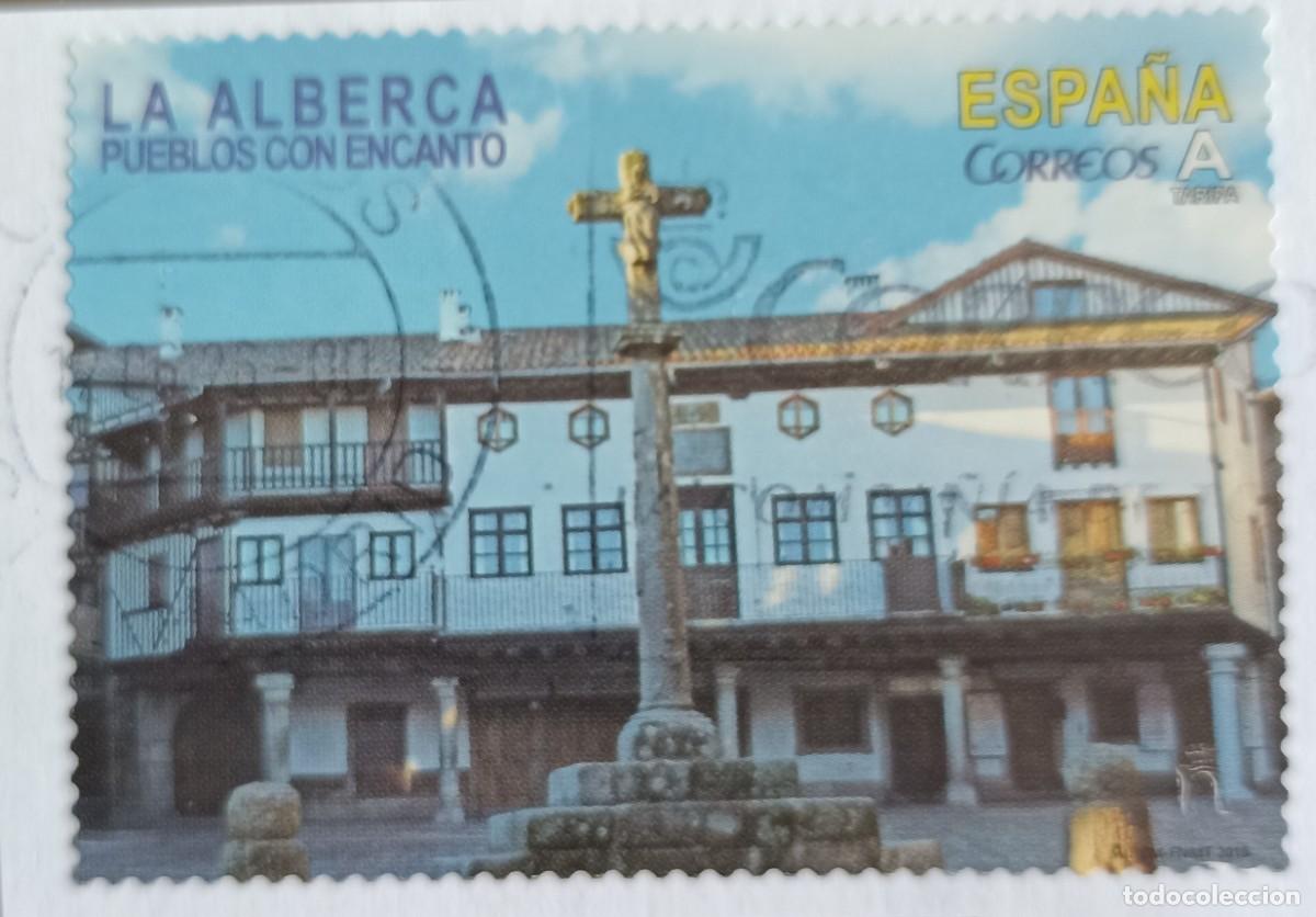 Sellos: Ed. 4041.La Alberca. Pueblo con encanto.Procedente de carnet