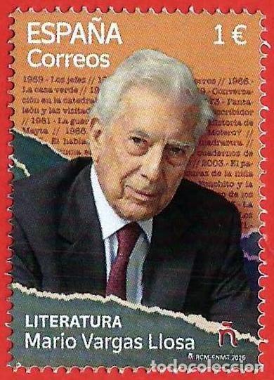 Sellos: Espa&ntilde;a. 2026. Literatura. Mario Vargas Llosa