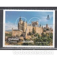 Sellos: Espa&ntilde;a 2021 Edifil 5504 Sello ** Letras Grandes 12 meses 12 sellos Alcazar de Segovia Michel 5555