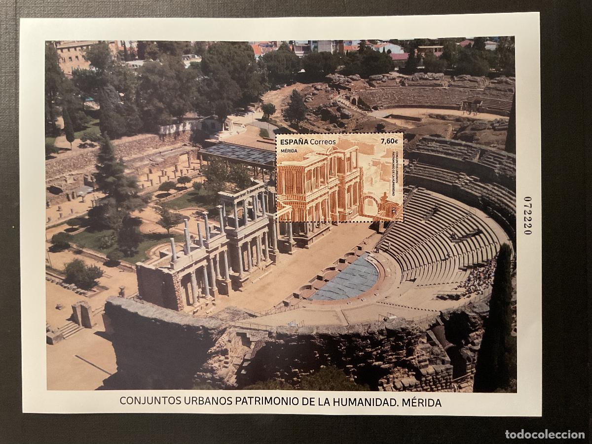Sellos: ESPA&Ntilde;A A&Ntilde;O 2024. PATRIMONIO DE LA HUMANIDAD. MERIDA