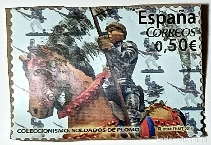 Sellos: SELLO ESPA&Ntilde;A 0,50 &euro; &rdquo;COLECCIONISMO. SOLDADOS DE PLOMO&rdquo; - A&Ntilde;O 2014