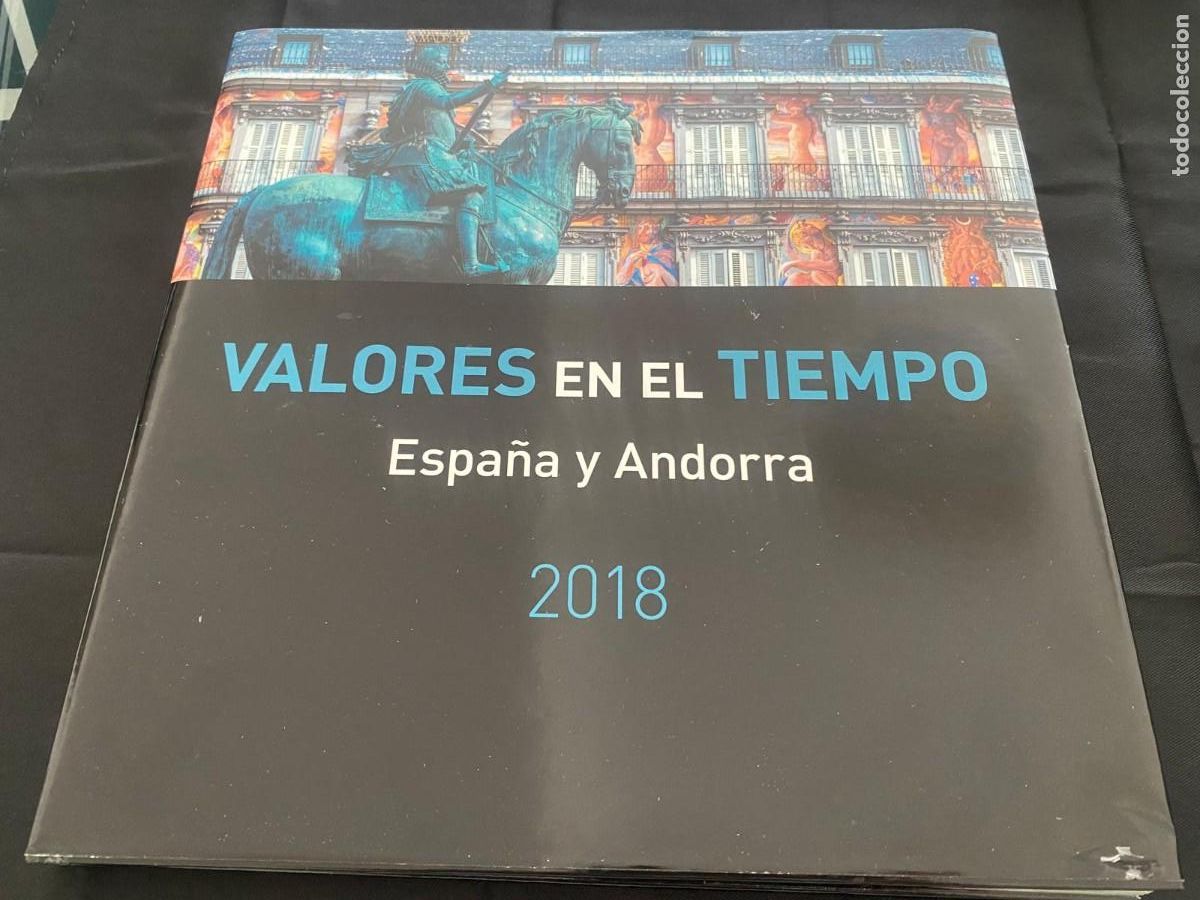 Sellos: LIBRO DE CORREOS DE ESPA&Ntilde;A Y ANDORRA A&Ntilde;O 2018 8SIN SELLOS)
