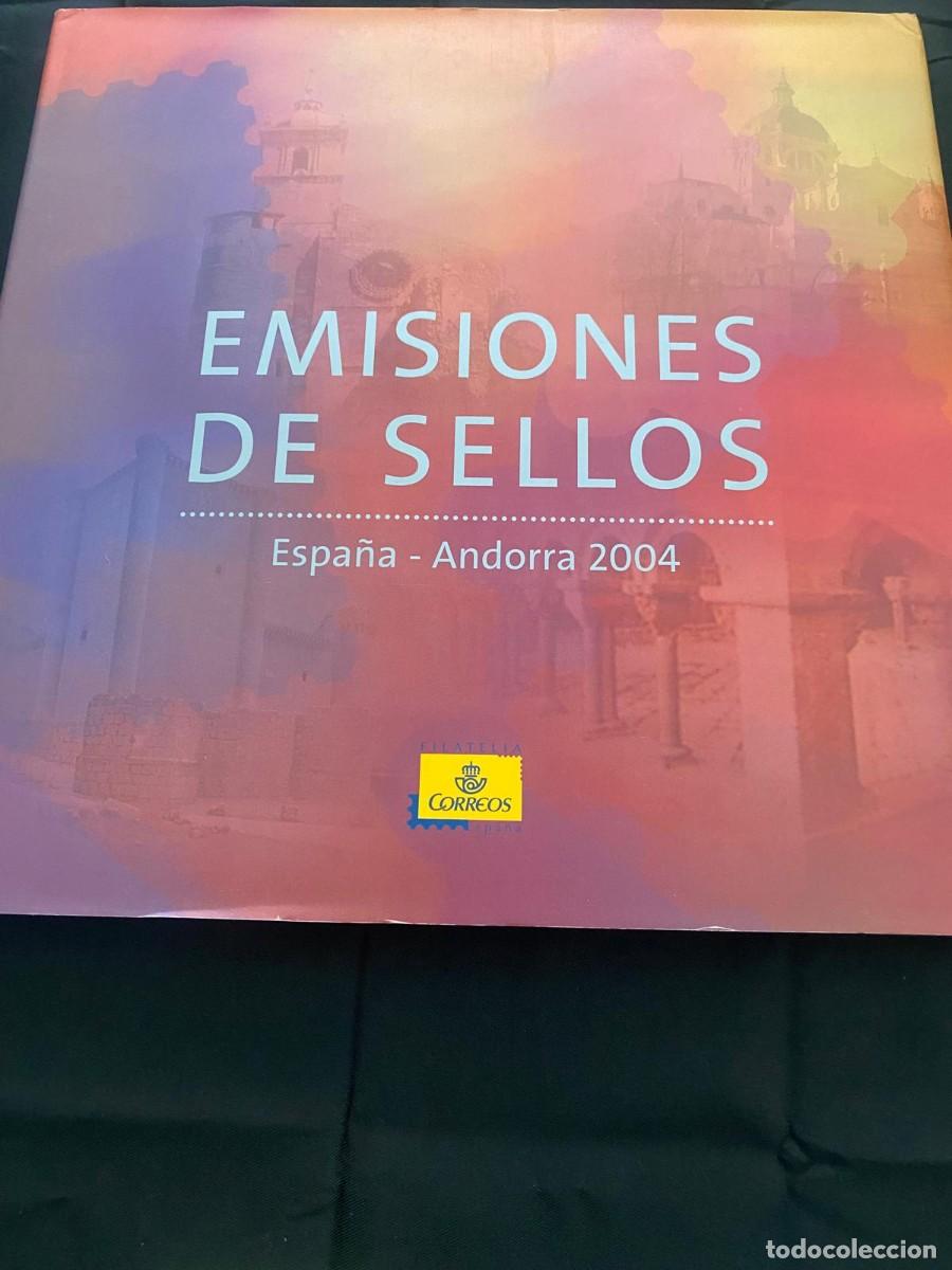 Sellos: LIBRO DE CORREOS-VALORES DEL TIEMPO A&Ntilde;O 2004- SELLOS DE ESPA&Ntilde;A
