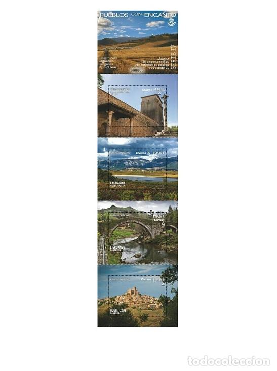 Sellos: Edifil 5294-97 5297 Pueblos con Encanto MNH SIN FIJA SELLO Espa&ntilde;a 2019