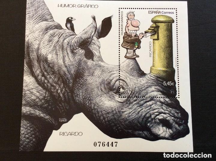Sellos: COMICS. ESPA&Ntilde;A A&Ntilde;O 2020.HUMOR GRAFICO. RICARDO Hojita HB
