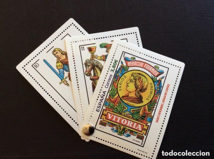 Sellos: ESPA&Ntilde;A N&ordm; YVERT 5155 *** A&Ntilde;O 2020. OCIO Y AFICIONES. JUEGOS DE CARTAS