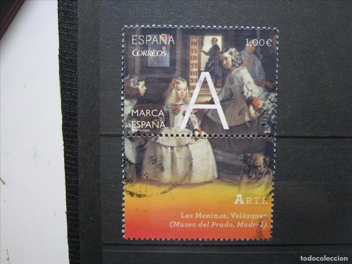 Stamps: ESPA&Ntilde;A 2014 LAS MENINAS EDIFIL 4881 USADO PERFECTO.